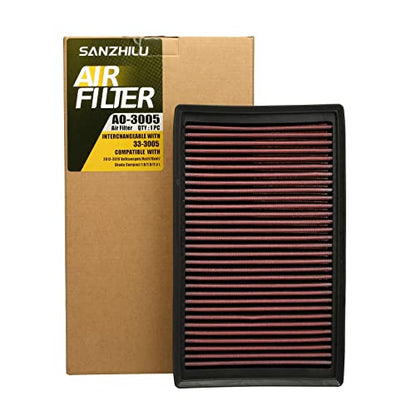 AO-3005 Air (Oiled) Filter Replace 33-3005,High Performance,Washable