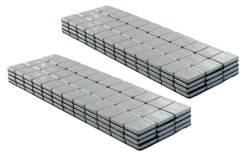1/4oz Adhesive Stick On Wheel Weights, 960PCS, Gray - color: Gray