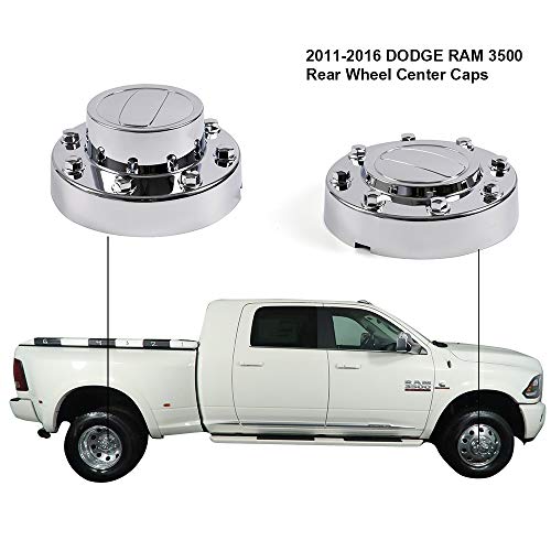 GRAND ORANGE Wheel Center Caps 4pcs Fit Dodge Ram 3500 2011-2018 - color: Fit 2011-2018 Ram 3500 (4 PCS)