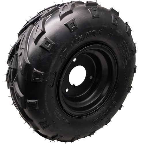 Beeking 145/70-6 left Tires Wheels with Rim For 50cc-80cc ATV Go-Kart.