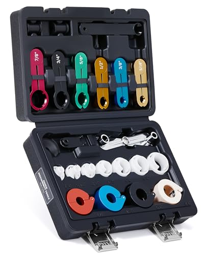 OMT Master Quick Disconnect Tool Set, 25pc AC Fuel Transmission Line Kit - color: Black