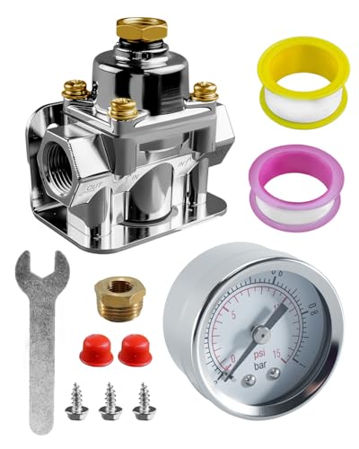 12-803 Adjustable Fuel Pressure Regulator Fit for Holley and Edelbrock
