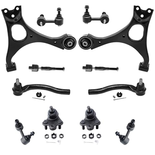 Detroit Axle - Front End 12pc Suspension Kit for 2006-2011 Honda Civic - size: 12-1143/12PC