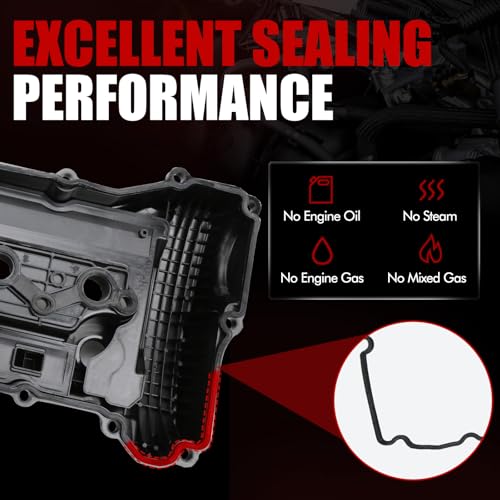 MITZONE Engine Valve Cover Compatible with 2011-2015 KIA Optima 2011-2016 Sportage 2012 Sorento 2014-2015 Huydai Tucson Replace 22410-2G710