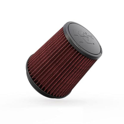 K&N High-Flow Original Lifetime Universal Clamp-On Air Filter: High Performance, Premium, Washable: Flange Diameter: 4.5 In, Filter Height: 6 In, Flange Length: 0.625 In, Shape: Round Tapered, RU-4740
