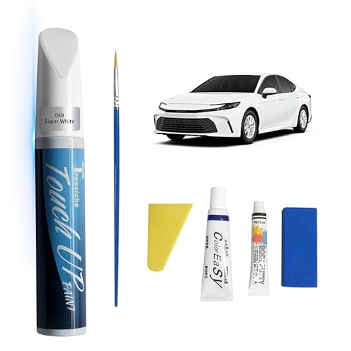 Super White 040 Touch Up Paint for Toyota Exact Match - color: Super White(040)