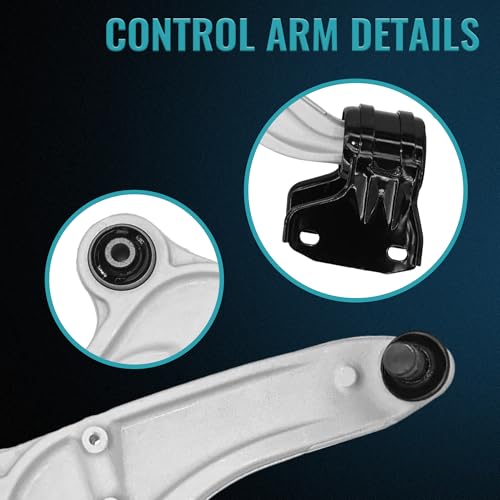 Front Lower Control Arm Assembly for 15-22 Ford Edge Lincoln MKX - size: K623490, K623491