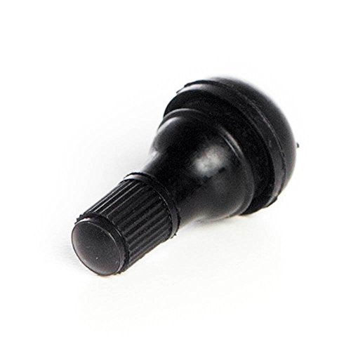 Circuit Performance Shorty Black Valve Stems TR412 TR-412 22mm Low Profile (40 Pieces)