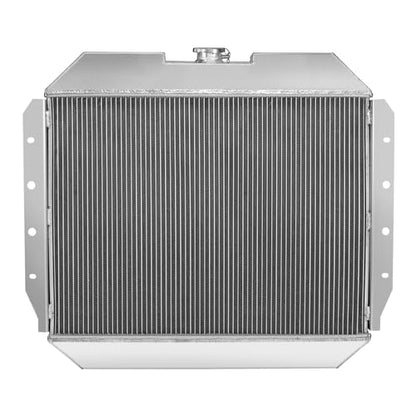 BDFHYK CU433 3-Row 44mm AA5052 Aluminum Radiator for Ford Bronco 68-79