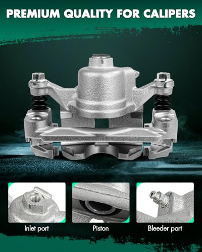SCITOO Rear Left & Right Brake Calipers With Bracket 18B4644A 18-B4645A - size: Rear[18B4644A & 18-B4645A]