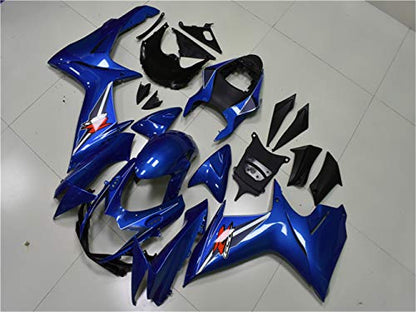 YTL Blue Full Fairing Fit for Suzuki 2011-2026 GSXR 600/750 - color: 014 Blue