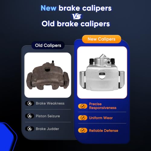 ECCPP 18B4778 Front Left Disc Brake Caliper Assembly - size: Front Left[18B4778]