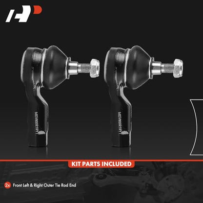 A-Premium Front Outer Tie Rod Ends