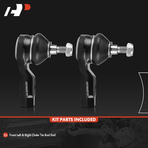 A-Premium Front Outer Tie Rod Ends