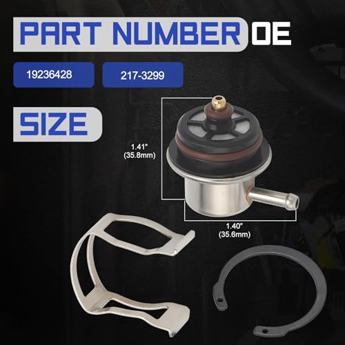 19236428 Fuel Injection Pressure Regulator for 2000-05 Chevy GMC Models
