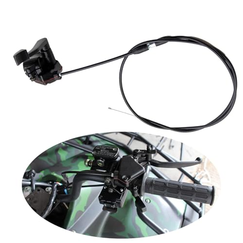 PRO BAT 7/8'' 22mm Thumb Throttle Cable Accelerator Handle Assembly