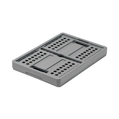 Clax® crate | folding box | basket | 48 qt (12 gal) | grey - color: grey