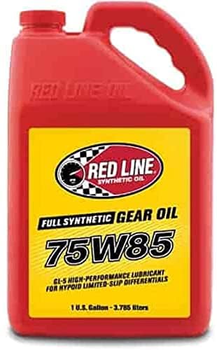 Red Line 50105 75W85 GL-5 Full Synthetic Gear Oil for Hypoid Limited Slip Differentials - 1 Gallon (2 Pack) - color: Gallon, size: 2