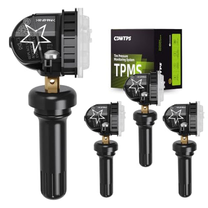 TPMS Sensor GM set of 4,315Mhz Chevy GMC Buick Tire Pressure Monitor Sensor - size: 13598771 four sensors