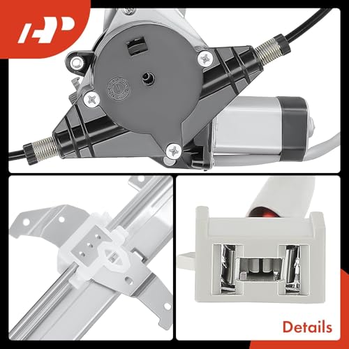 A-Premium Front Driver Side Power Window Regulator with Motor (2-Pin) - style: Front Driver (LH)