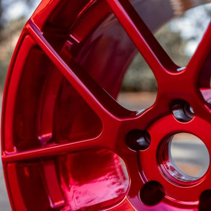 PRISMATIC POWDERS Lollypop Red - Transparent Urethane Powder Coating - High Gloss 1 LB - Durable, High Performance Coating for Automotive Metal, Wheels, Parts - Made in USA - (UPS-1506) - color: Lollypop Red