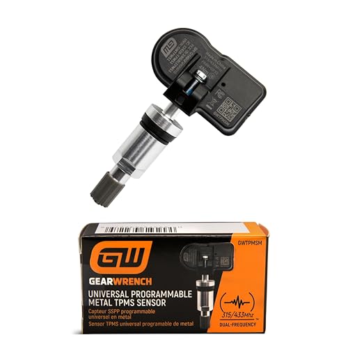 GEARWRENCH Universal Programmable Metal TPMS Sensor | GWTPMSM - style: Metal Single