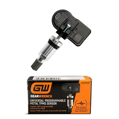 GEARWRENCH Universal Programmable Metal TPMS Sensor | GWTPMSM - style: Metal Single