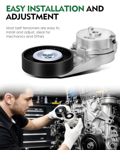 Belt Tensioner Assembly with Pulley for:-Chevy Malibu 2004-2012 - size: 38177