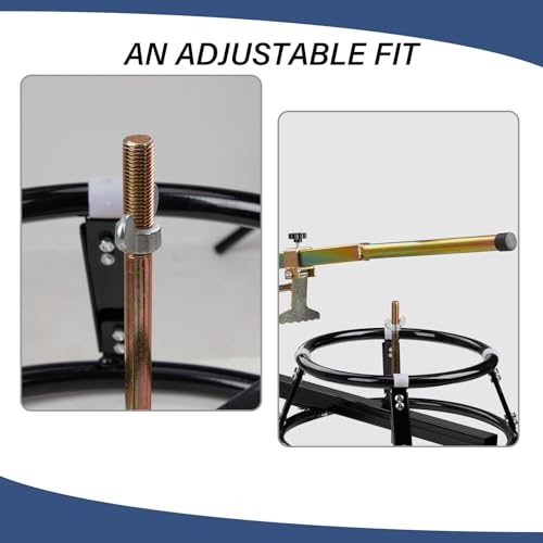 Motorcycle Tire Changer Stand, Fits 16"-21" Dirt Bike Wheels