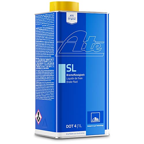 ATE Original SL DOT 4 Brake Fluid, 1 Liter Can (705802) - style: SL DOT 4