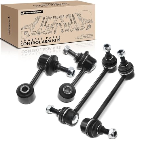 A-Premium Front & Rear Sway Bar Link Stabilizer Bar End Link Kit