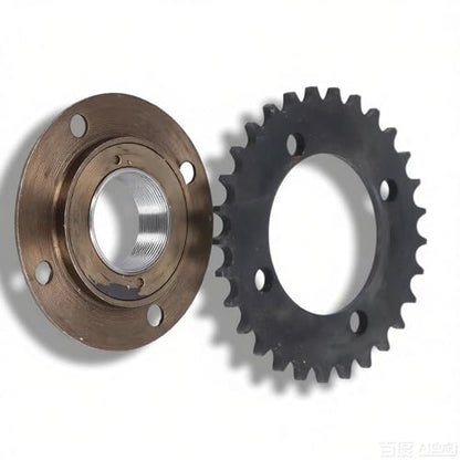 Sprocket Toothless Freewheel Kit, 420 29T Sprocket Carbon Steel Toothless Freewheel for ATVs 4 Pit Off Road Vehicles Go Karts Motorcycles