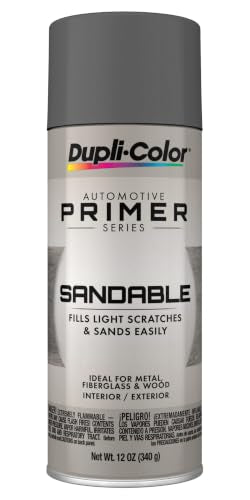Dupli-Color Multi-Purpose Sandable Primer, Gray Hot Rod, 12 oz - color: Gray Hot Rod, size: 12 Ounce (Pack of 1)
