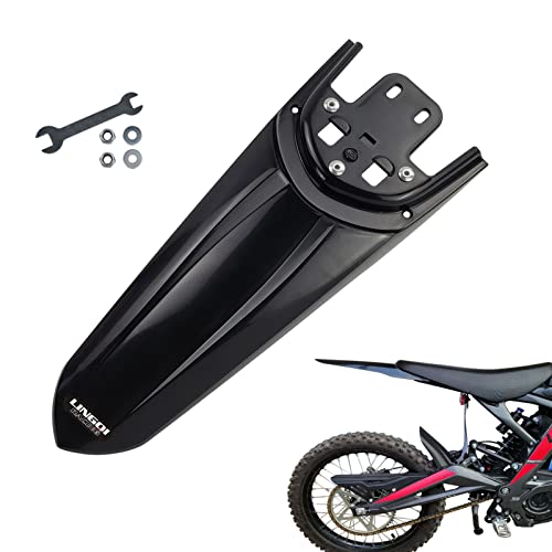 2nd Generation Modified Longer Rear Fender Fit to Sur-Ron Light Bee X And S. Streamlined Long Dirt Pit Mudguards Tail Guard for SURRON
