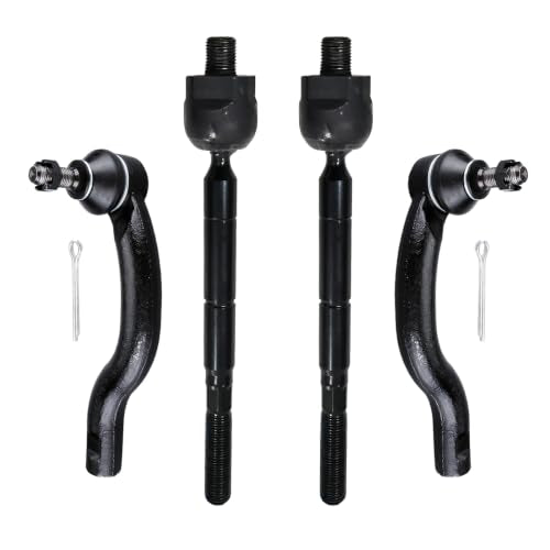 4Pcs Inner and Outer Tie Rod Ends Kit EV800328 ES800053 ES800054 - size: ES800053 ES800054 EV800328