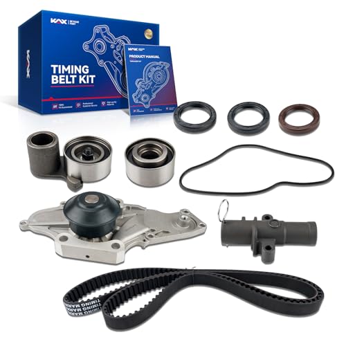 KAX Timing Belt Kit for 2005-2022 Honda Pilot, Replaces 20358K - size: TBV329