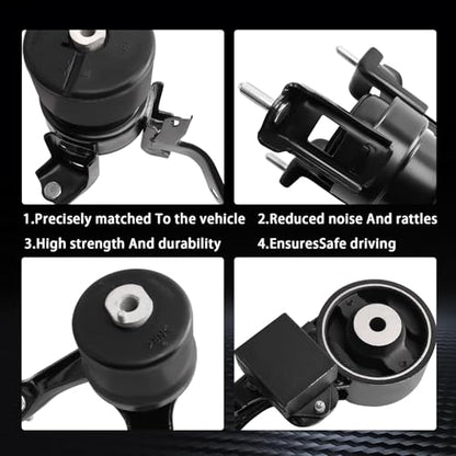 Engine Mount and Trans Mount kit Compatible with 2013-2018 Avalon 2.5L - size: 2013-2018 Avalon 2.5L