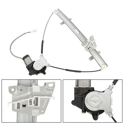 Front Left and Right Power Window Regulator with Motor Replacement for Chevrolet Tracker 1999-2004 Replacement for Suzuki Grand Vitara 1999-2005 741-975 741-974