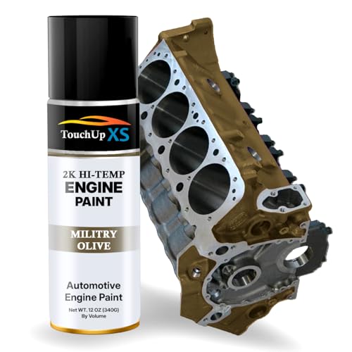 TouchupXS-Engine Paint 2K Military Olive -Aerosol