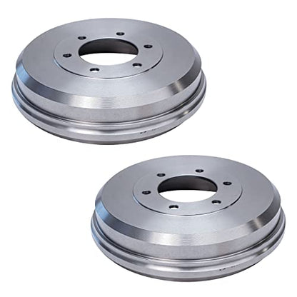 Detroit Axle - Rear Brake Kit for 2003-2008 Pontiac Vibe Matrix - size: 4PR4100001/Kit
