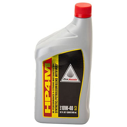 TUSK 4-Stroke Oil Change Kit Pro-Honda HP4M Synthetic Blend 10W-40 for Honda CRF450X 2005-2009,2012-2017