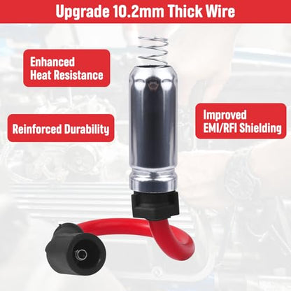 Coil Packs and 10.2mm Spark Plug Wires for Chevy GMC LS 4.8 5.3 6.0 6.2 V8