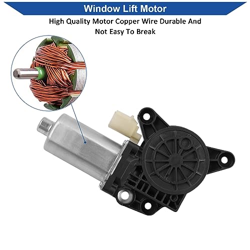 Obaee Window Regulator with Motor Front Left Driver Side, Replace 748-508 - size: Front Left Driver Side