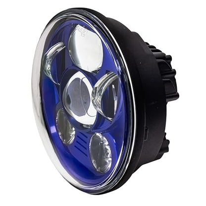 Eagle Lights 5.75 inch Generation III Headlight Kit with Bracket and Hardware Replacement for Honda VTX 1300 & 1800 (Blue) - color: Blue Generation III