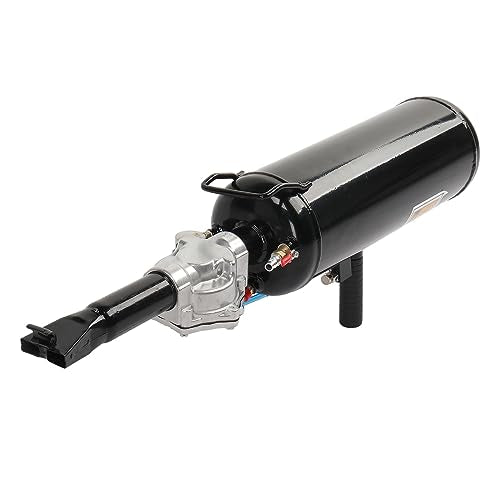TUFFIOM 2.1/8L Gallon Air Tire Bead Blaster Seater w/Pressure Gauge & Handle, Wheel Trigger Seating Tool Inflator Tank for Motorcycle ATV Car, 87-116PSI Operating Pressure, Black - color: Black