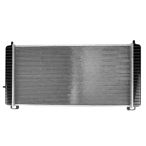 Compatible with Silverado 1500, Tahoe, Silverado 1500 Classic, Sierra 1500, Yukon XL 2500, Sierra 1500 HD Classic Aluminum Automotive replacement engine radiators CU2423 - style: CU2423