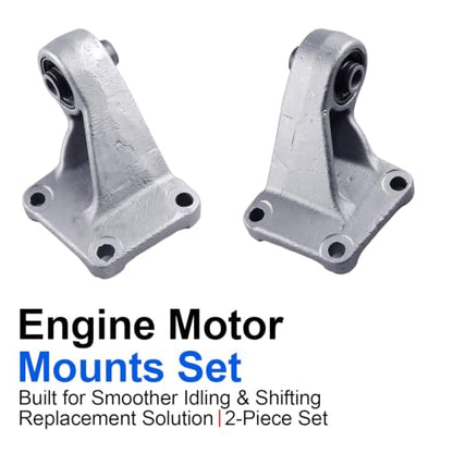 2PCS Engine Motor Mount Set Compatible with Outlander 2.4L AWD 03-06 - size: 2003-2006 Mitsubishi Outlander