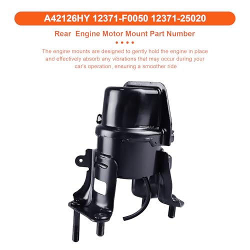 Engine Motor Mount Compatible with Toyota Camry 18-23/ Avalon 19-22 L4 2.5L,Lexus ES300H 19-25 L4 2.5L, Replacement for A42125HY A42126HY A42123 A42127,Set of 4 - size: Camry 2.5L 18-23