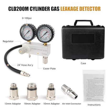 Cylinder Leak Down Tester Kit, Cylinder Gas Leakage Detector