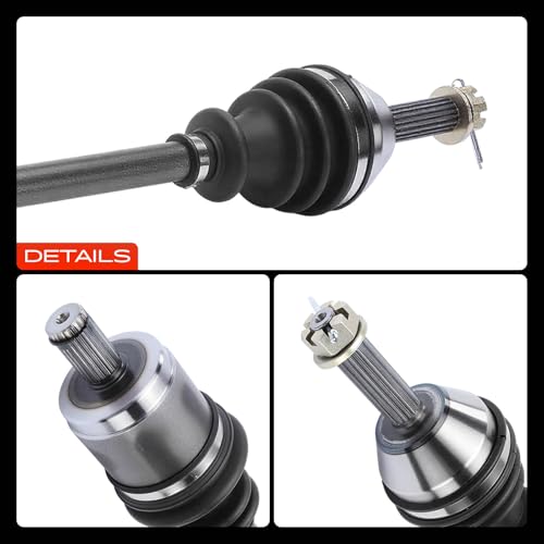 A-Premium Set of 2 Front CV Axle Shaft Assembly - style: Front Driver and Passenger Side